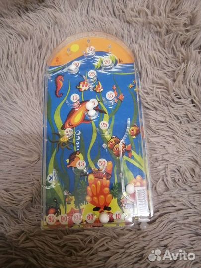 Игрушки СССР бильярд