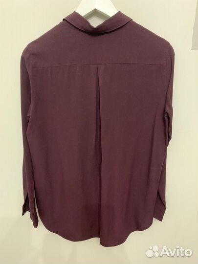 Рубащка женская Uniqlo бургунди р. 42-44
