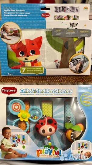 Tiny love книжка раскладушка и подвеска