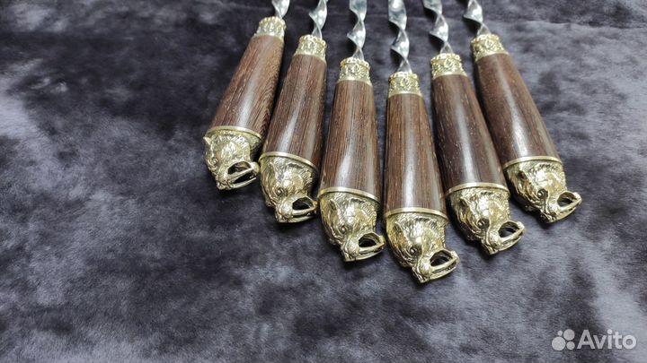 Подарочные шампура Саблезубые тигры