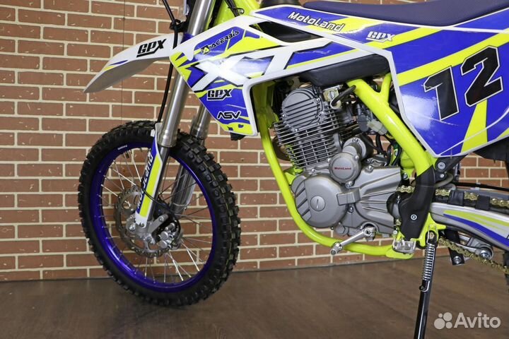 Мотоцикл Motoland XT250 ST бело-синий