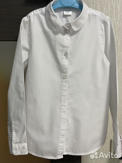 Блузки школьные 122 128