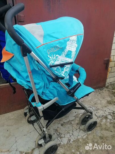 Прогулочная коляска трость бу