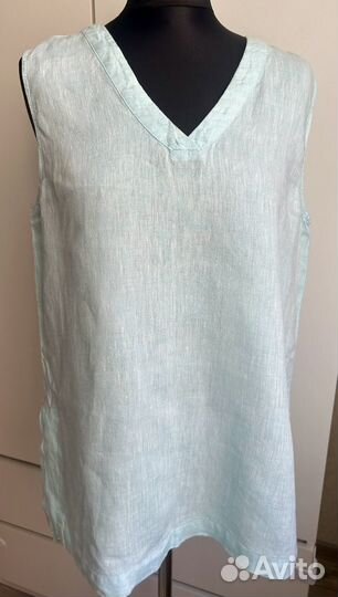 Новый льняной топ Paul Costelloe,М