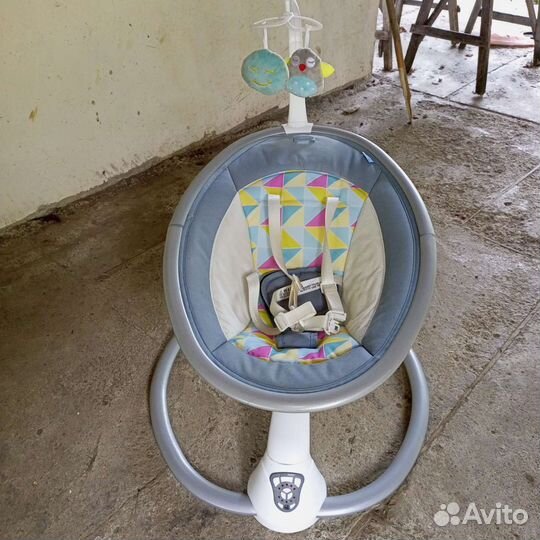 Детские электронные качели для новорожденных