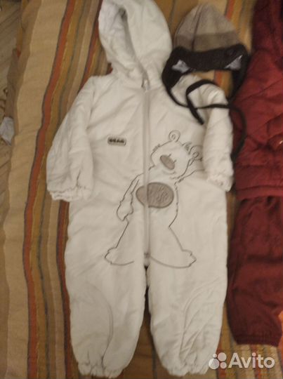 Теплые Вещи пакетом 9-12 мес