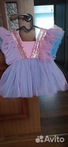 Платье нарядное 86 92