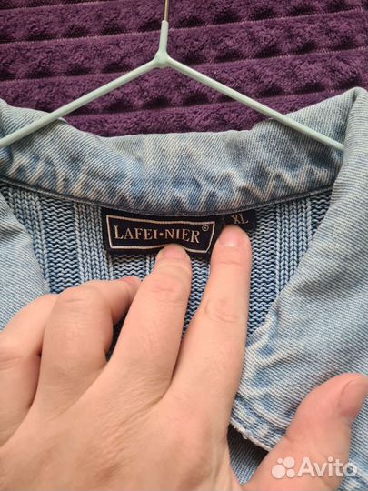 Джинсовая куртка 48 50 размер