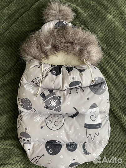 Комплект на выписку зимний