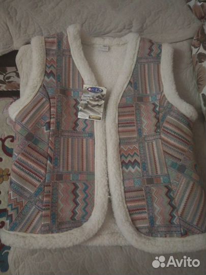 Жилет из шерсти мериноса