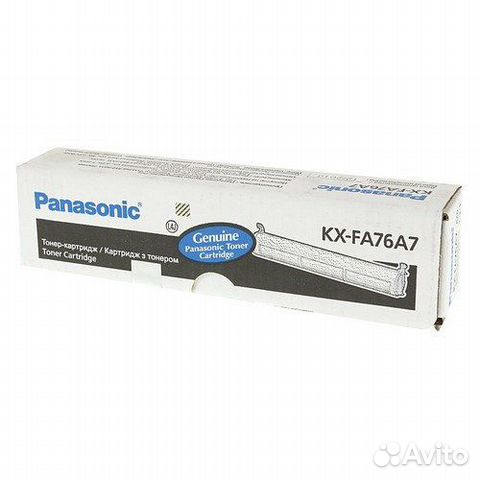Тонер-картридж Panasonic KX-FA76A7 оригинал