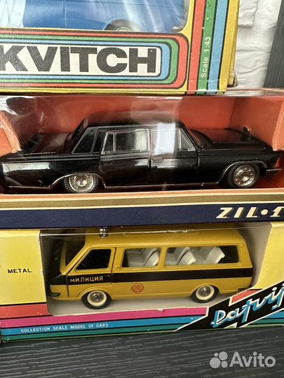 Модели Москвич, газ-3102, ЗИЛ 115, нива, раф