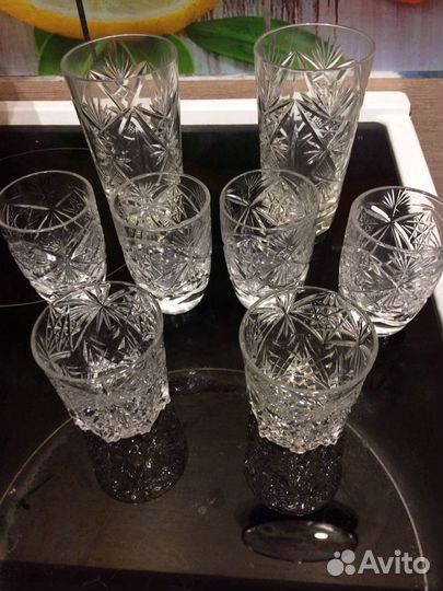 Рюмки хрусталь