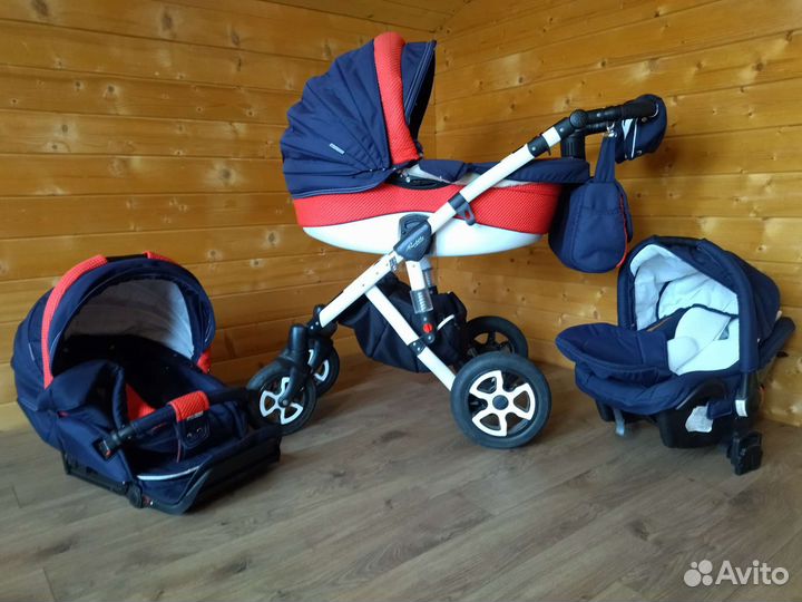 Коляска adamex 3 в 1