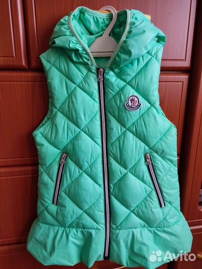 Жилет утепленный для девочки 130