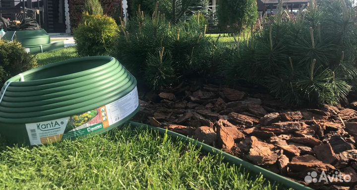 Садовый пластиковый бордюр Канта