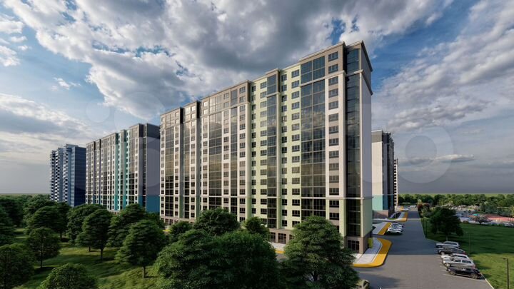 3-к. квартира, 85,5 м², 3/17 эт.