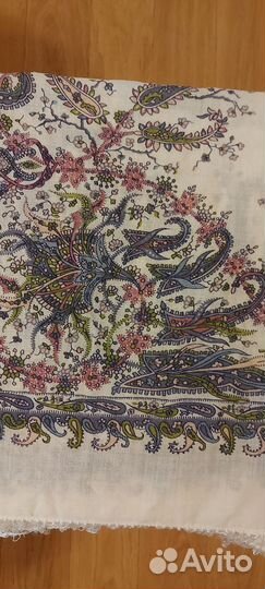 Винтажный платок женский