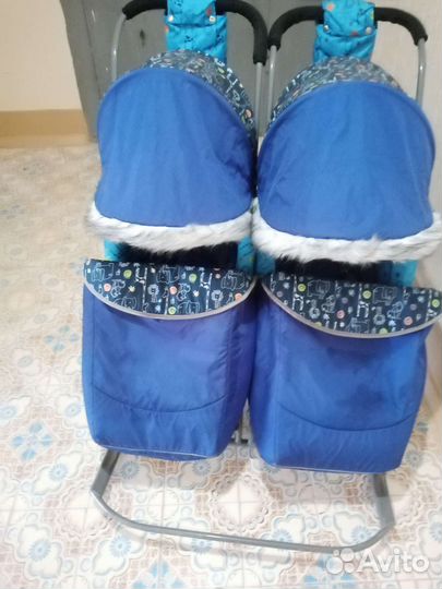 Санки для двойни