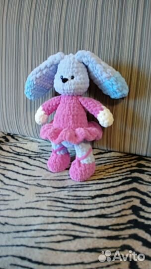Мягкая игрушка зайка Эля