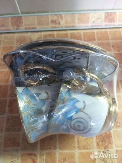 Чайная пара на подставке