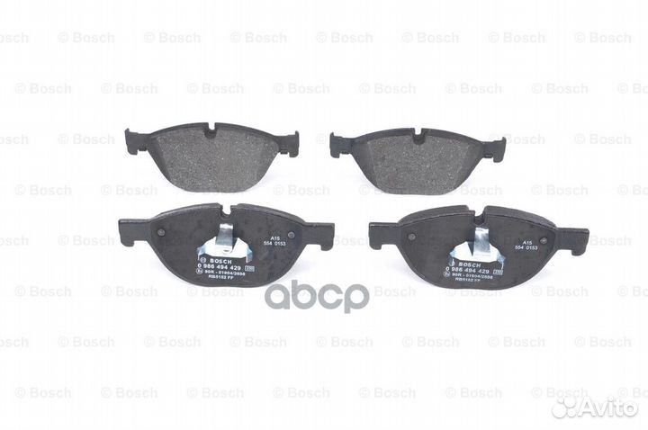 0 986 494 429 Колодки тормозные BMW 5 F10/F11 3