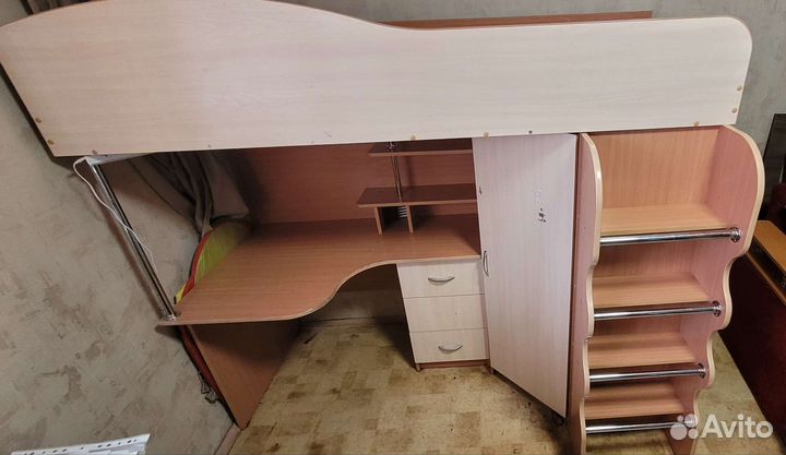 Детская кровать чердак