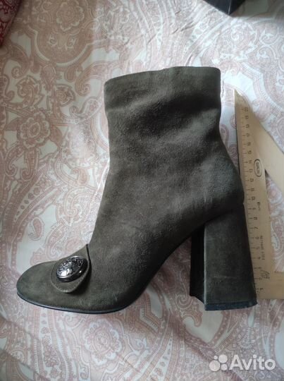 Ботильоны замша 37,5