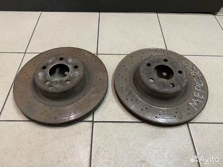 Тормозной диск передний Mercedes-Benz W220