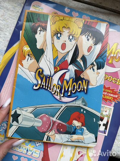 Сейлормун sailormoon блокнот, тетрадь, пазл