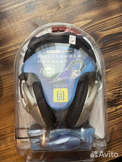 Наушники новые нераспакованные