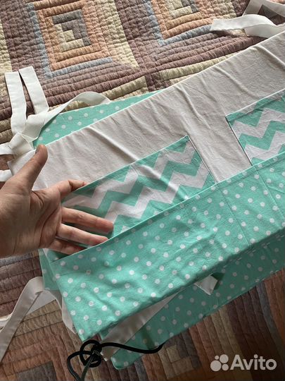 Бортики в детскую кроватку