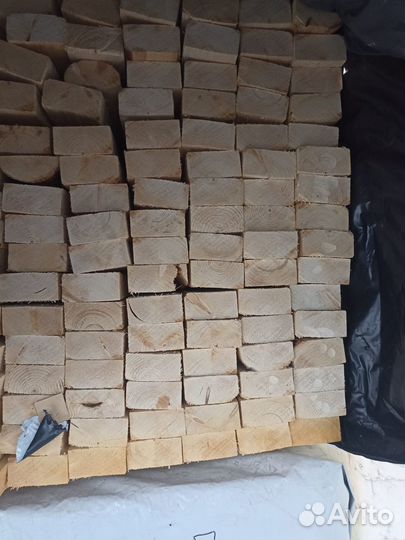 Доска обрезная сухая хвоя 2 сорт 50х100х6,0