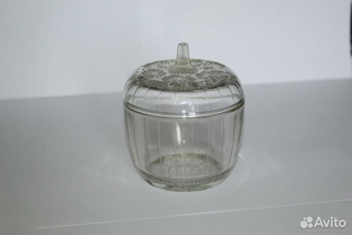 Сахарница СССР стекло