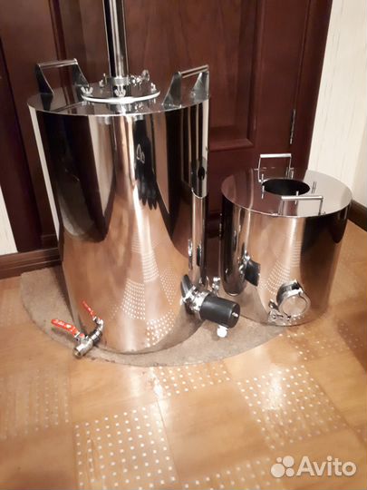 Самогонный аппарат 50л с колонной 1,5