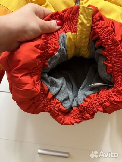 Куртка детская демисезонная теплая 98 р-р