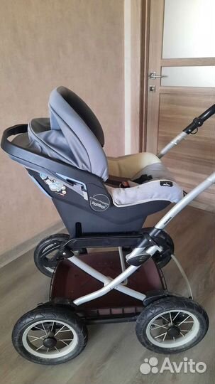 Коляска Peg-Perego 3в1 на 2х шасси