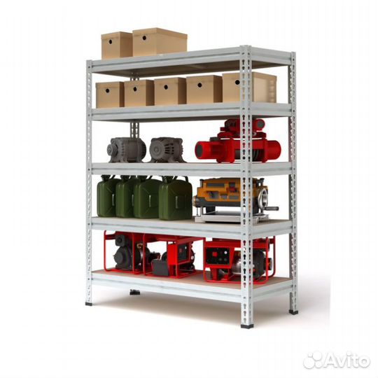 Металлические стеллажи для гаража
