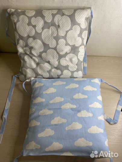 Бортики подушки в кроватку