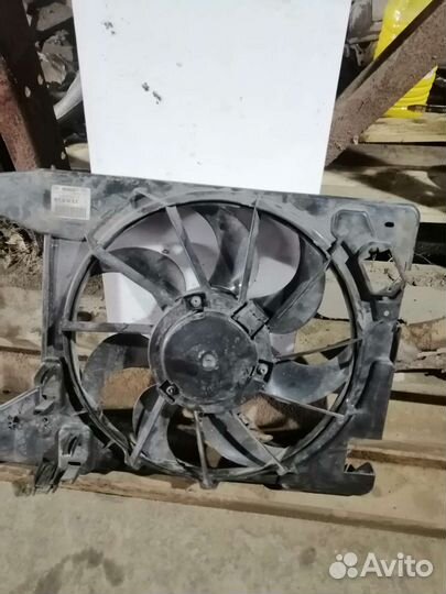Вентилятор радиатора renault logan 2