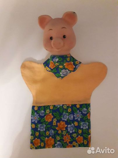 Хрюша, игрушка для кукольного театра