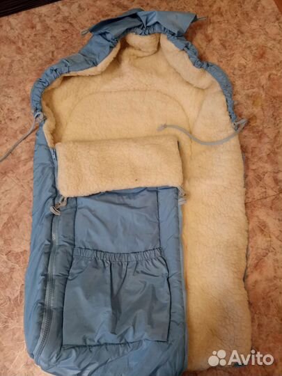 Теплый конверт в коляску