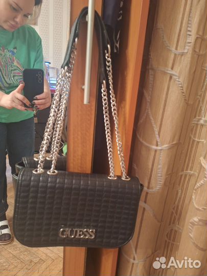 Сумка женская клатч на цепочке