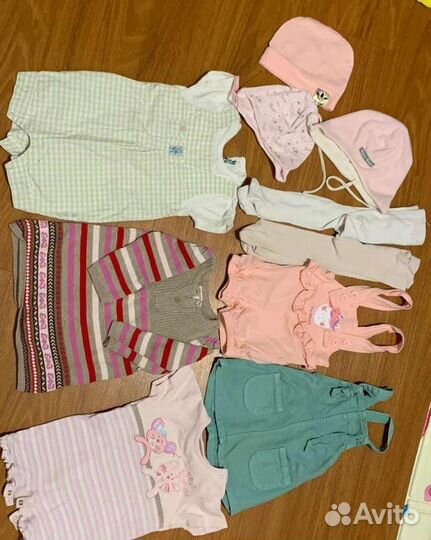 Одежда для девочки пакетом 62-74