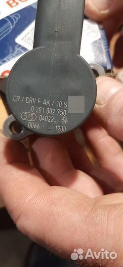 Bosch 0281002750 Регулятор давления топлива