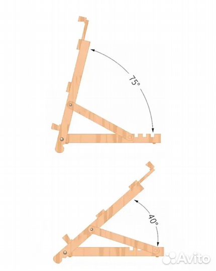 Мольберт для рисования настольный