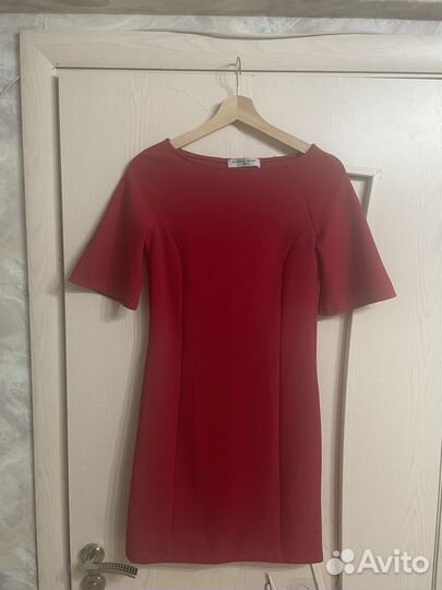Платье красное xs-s