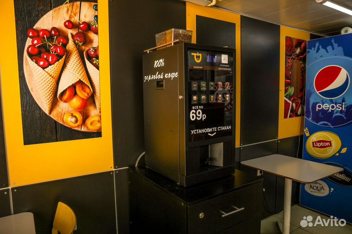 Готовый бизнес кофейный вендинг с высоким доходом