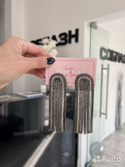 Серьги sexy fish