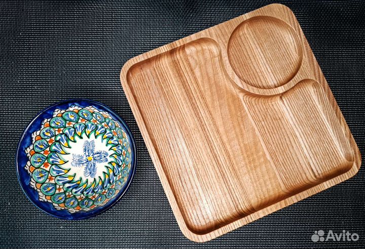 Менажница деревянная